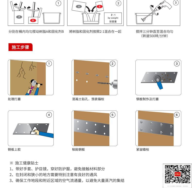 包钢吉安粘钢加固施工过程